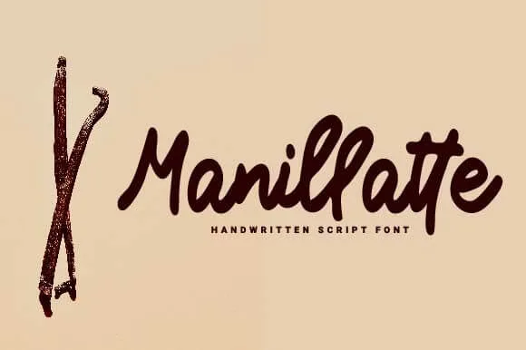 Manillatte Font