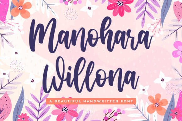 Manohara Willona Font