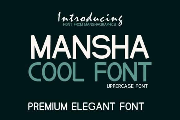 Mansha Font