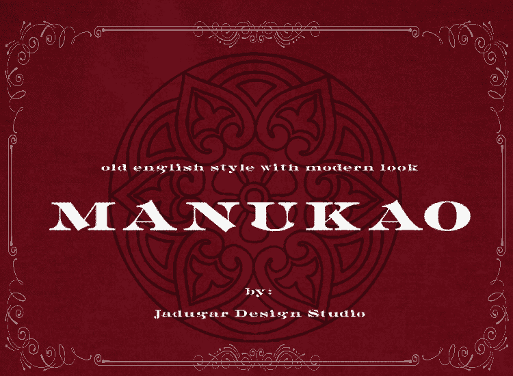 Manukao Font