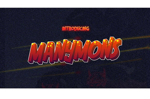 Manymons Font