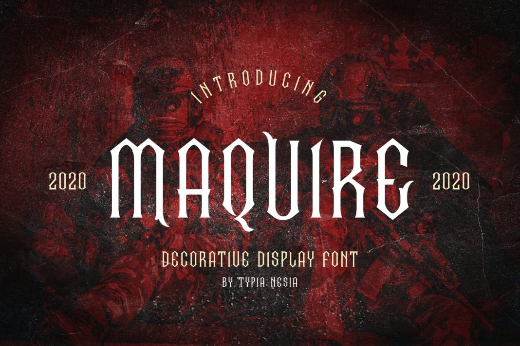 Maquire Decorative Font