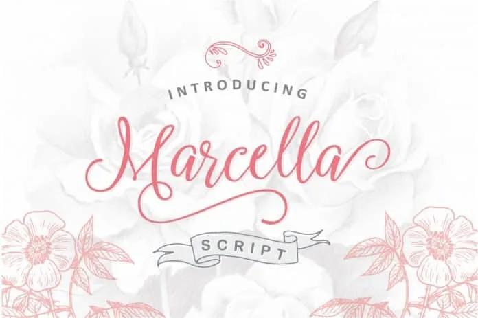 Marcella Script Font