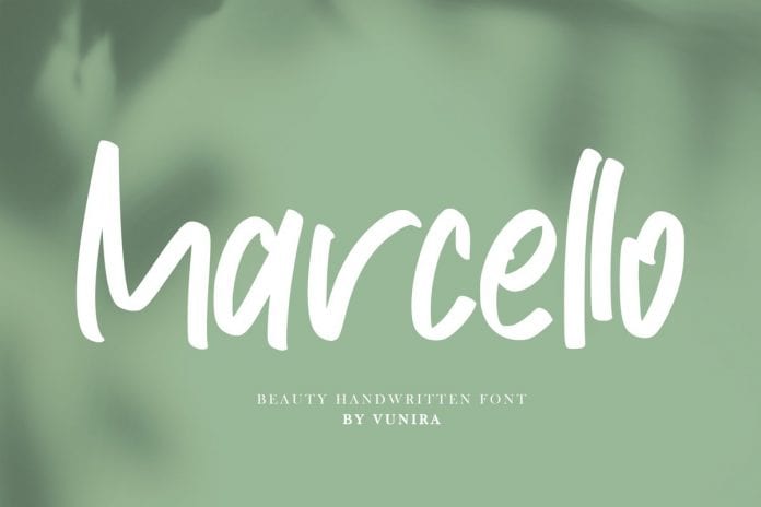 Marcello Beauty Handwritten Font