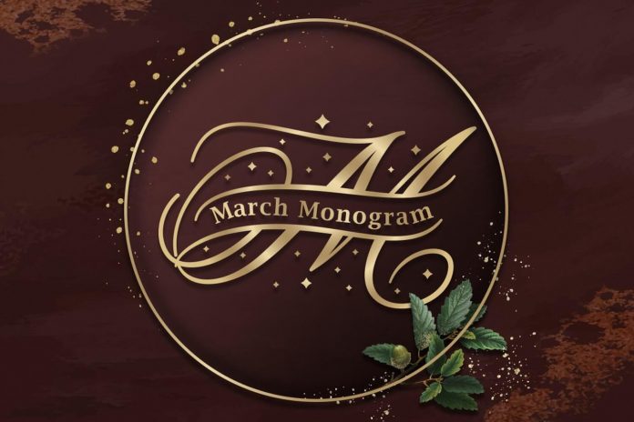 March Monogram Font
