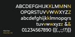 Marcher Sans Font