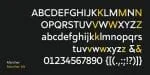 Marcher Sans Font