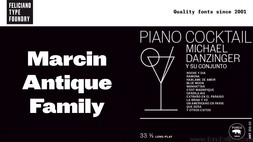 Marcin Antique Font