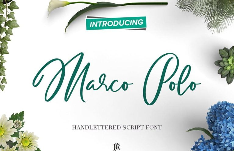 Marco Polo Script Font Free Download