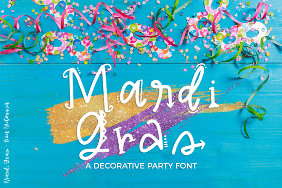 Mardi Gras Font