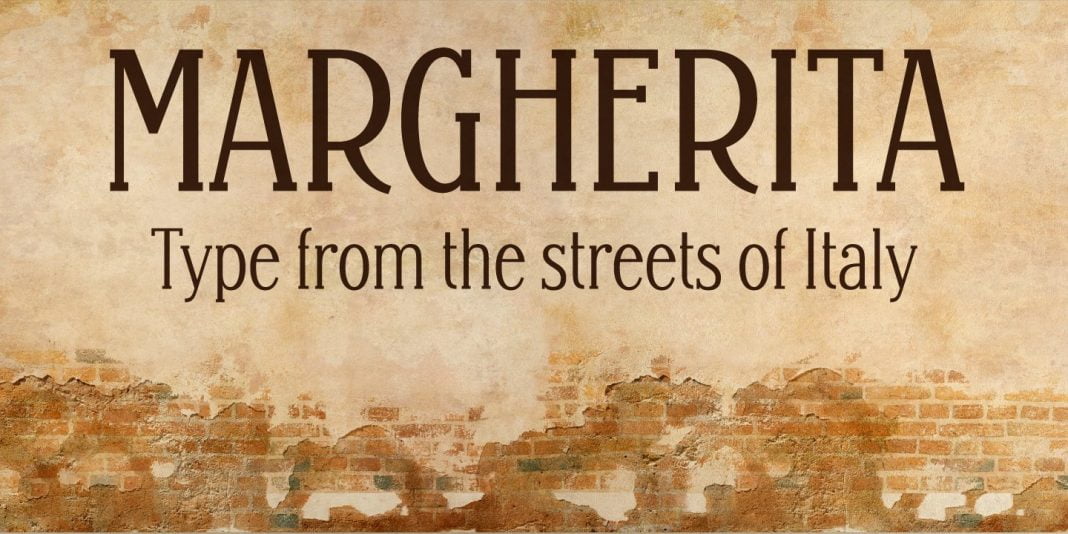 Margherita font