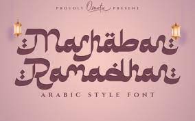 Marhaban Ramadhan Font