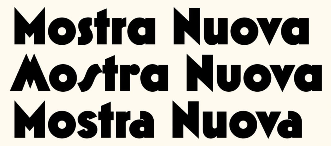 Mark Simonsons - Mostra Nuova Font