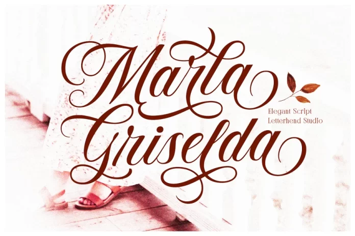 Marka Griselda - Elegant Script Font