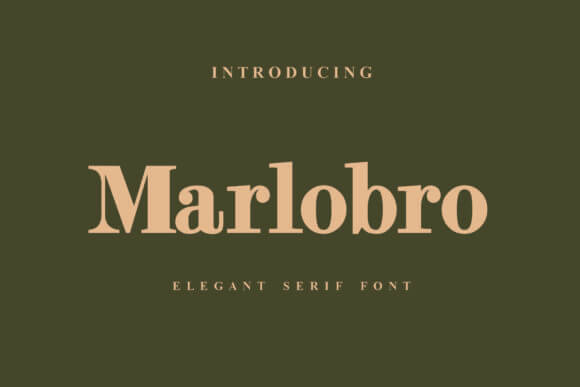 Marlobro Font