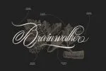 Marmoreal Decorative Script Font