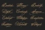 Marmoreal Decorative Script Font