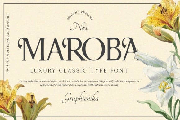 Maroba Font