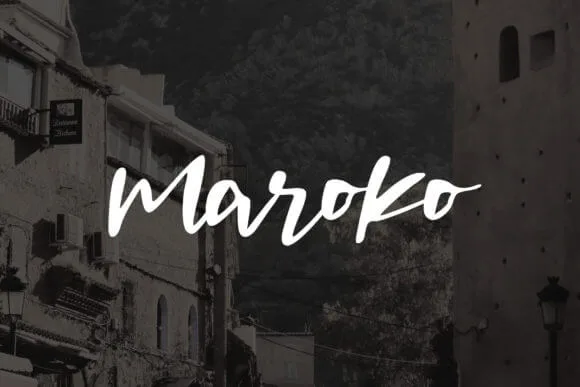 Maroko Font