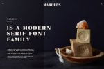 Marques - Modern Serif Font Family