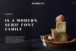 Marques - Modern Serif Font Family