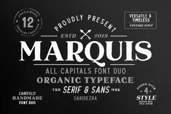 Marquis Duo Font