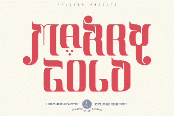 Marry Gold Font