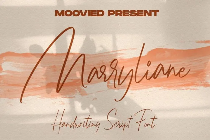 Marryliane Handwriting Font