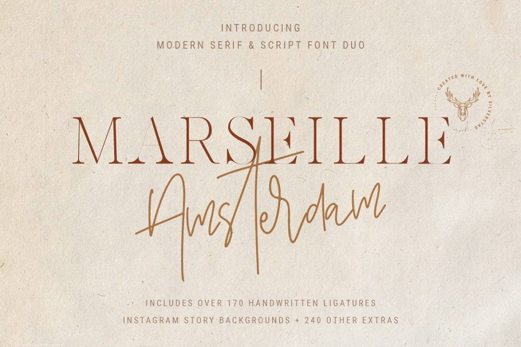 Marseille & Amsterdam Duo Font