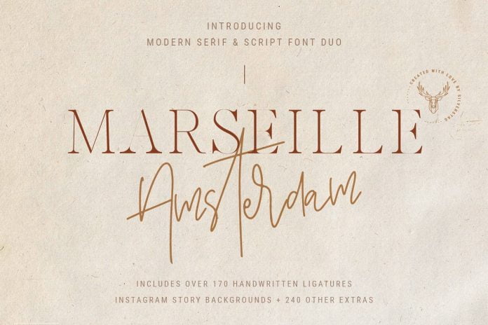 Marseille & Amsterdam Duo Font