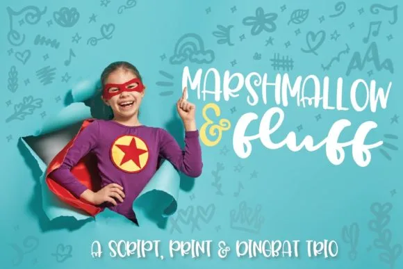 Marshmallow Fluff Font