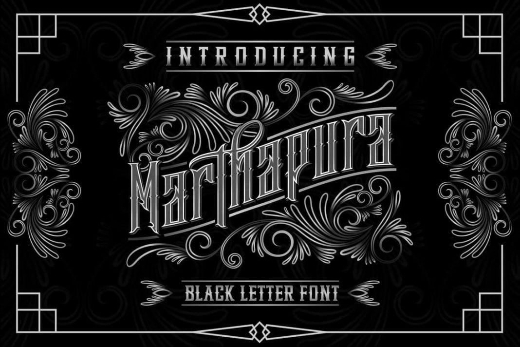 Marthapura Display font