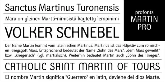 Martin Pro