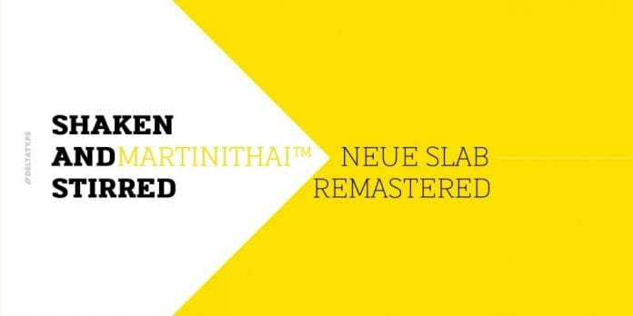 MartiniThai Neue Slab Font