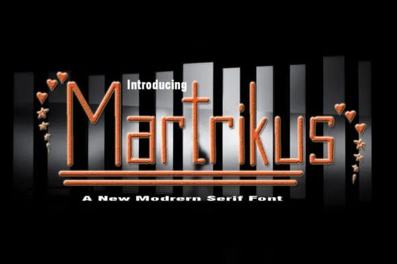 Martrikus Font