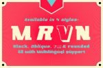 Marvin Black Font