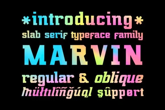 Marvin Regular Font