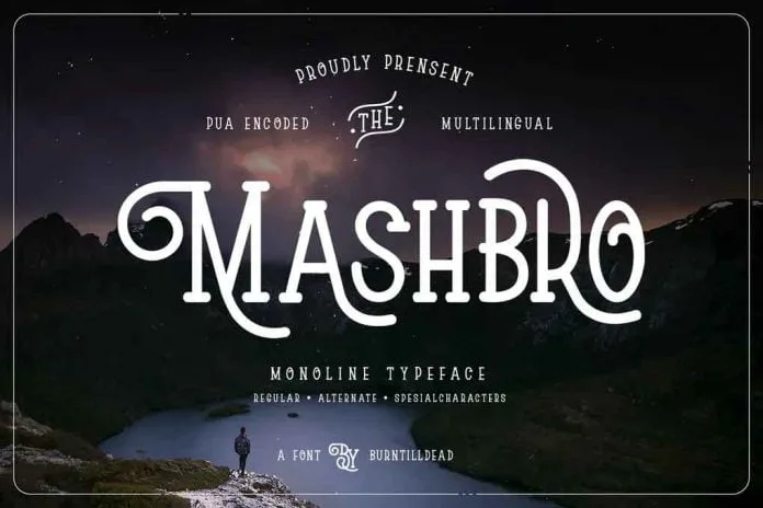 Mashbro Font