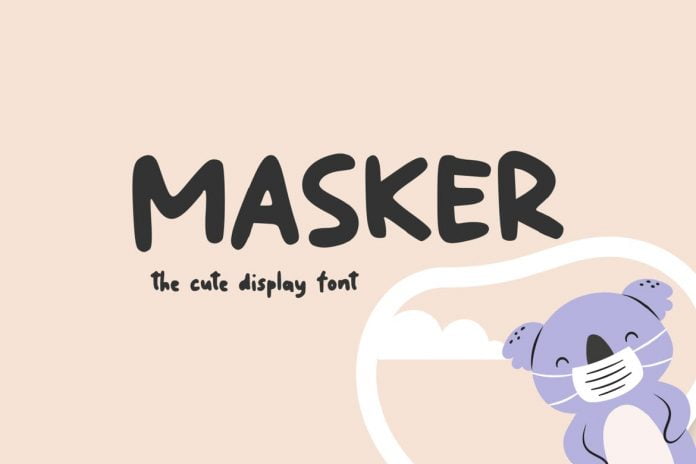 Masker - The Cute Display Font
