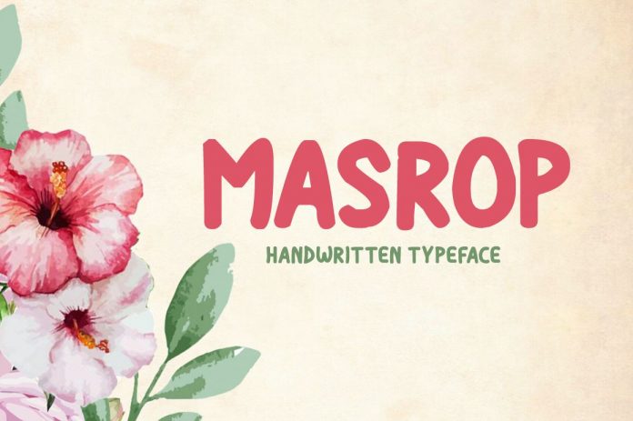 Masrop Font