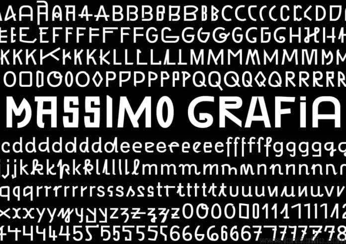 Massimo Grafia Font