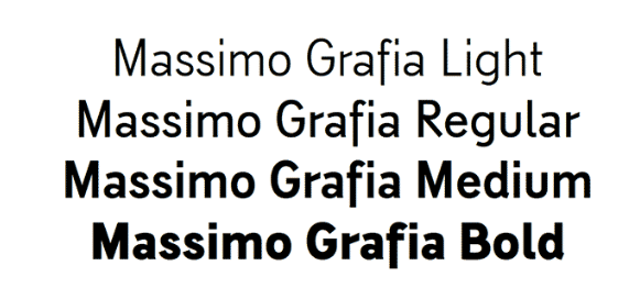Massimo Grafia Font Family