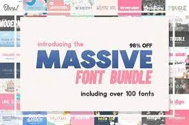 Massive Font Bundle