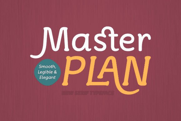 Master Plan Font