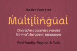 Master Plan Font