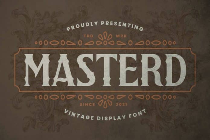 Masterd Font