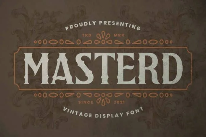 Masterd Font
