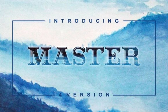 Masterpiece Family Font