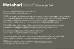 Matahari Sans Font Family