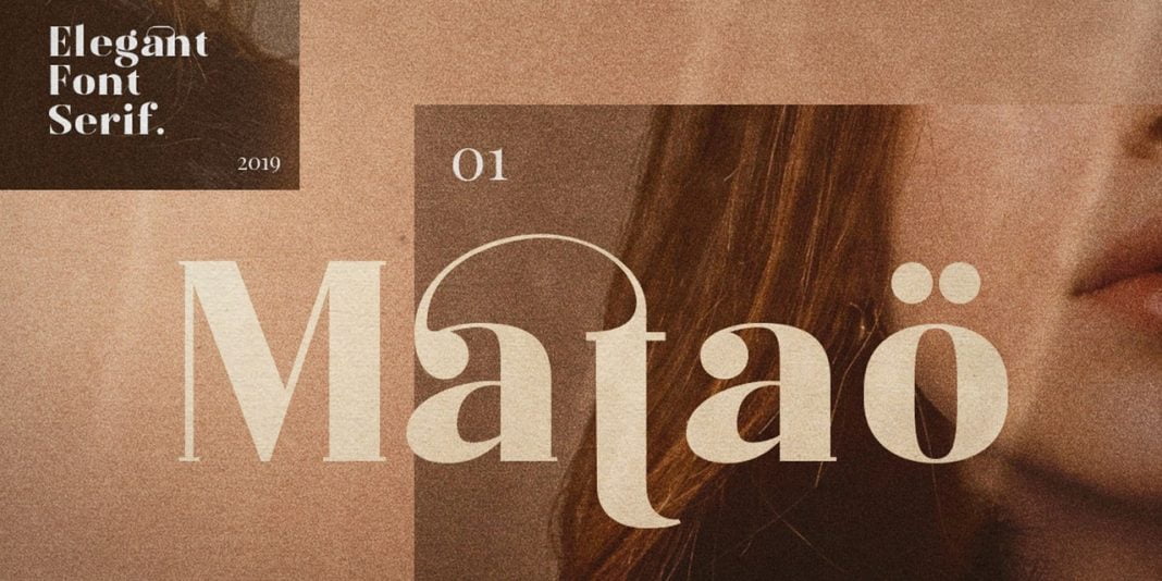 Matao Serif Font
